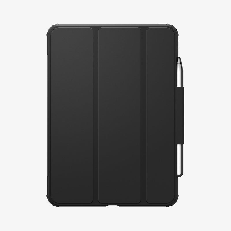 ACS07016 - iPad Pro 11-inch Case Ultra Hybrid Pro in Black showing the front with stylus pen attached