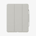 ACS07014 - iPad Pro 12.9-inch Case Air Skin Pro in Gray showing the front with s-pen attached