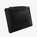 ACS01024 - iPad Pro 11-inch Case Rugged Armor Pro in Black showing the back and partial bottom