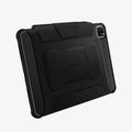 ACS02889 - iPad Pro 12.9-inch Case Rugged Armor Pro in Black showing the back and partial bottom