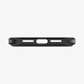076CS27190 - iPhone 11 Tough Armor in XP Black showing the bottom with precise cutouts