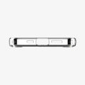 ACS09142 - iPhone 17e Case Ultra Hybrid Zero One (MagFit) in Zero One White showing the bottom