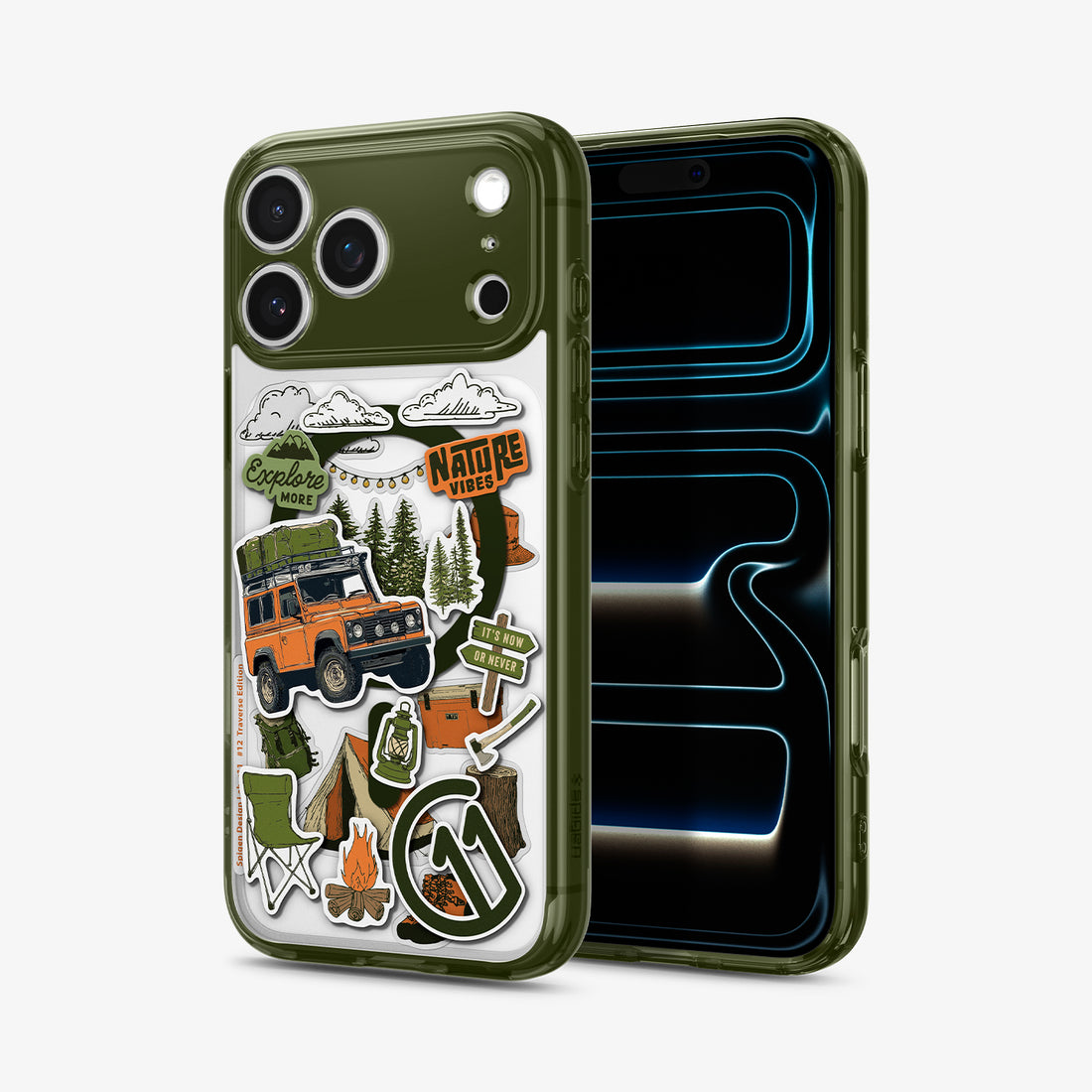 ACS10818 - iPhone 17 Pro c11 Series Traverse Edition (MagFit) showing the front and back