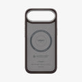 ACS10001 - iPhone 17 Air Urban Fit T (MagFit) in Mocha Brown showing the inside of case