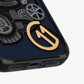 ACS10408 - iPhone 17 Pro Series Case c11 Series Chronos Edition (MagFit) showing the back zoomed in on c11 logo