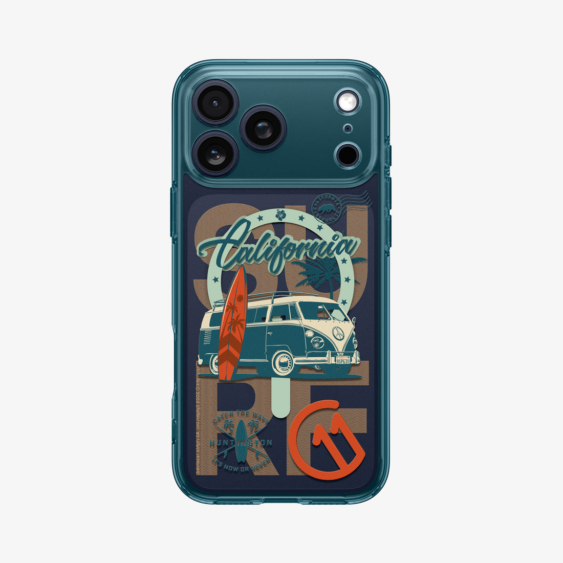 ACS10169 - iPhone 17 Pro Max Series Case c11 Series Huntington Edition (MagFit) showing the back