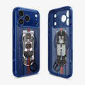 ACS10412 - iPhone 17 Pro Case c11 Le Mans Edition (MagFit) showing the back, sides and inside of case