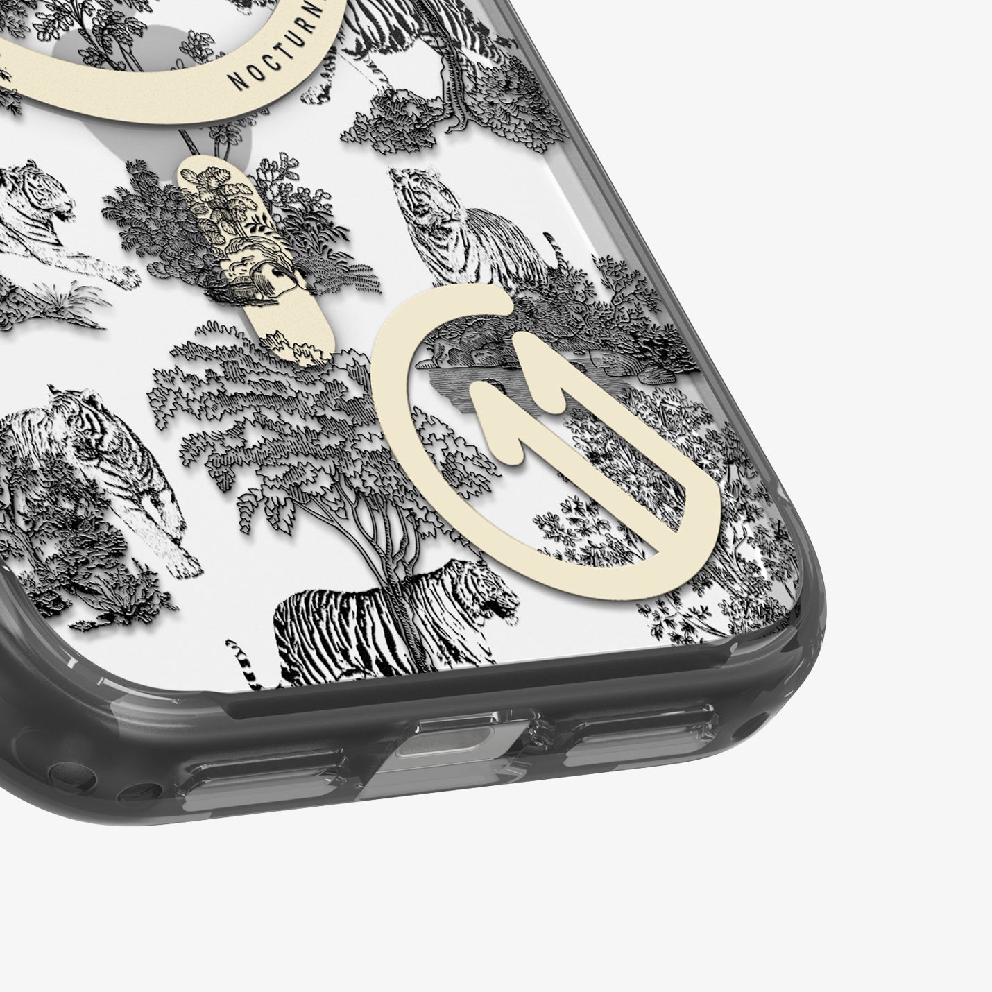 ACS11383 - iPhone 17 Pro Max in c11 Nocturn series showing the bottom corner with the c11 logo