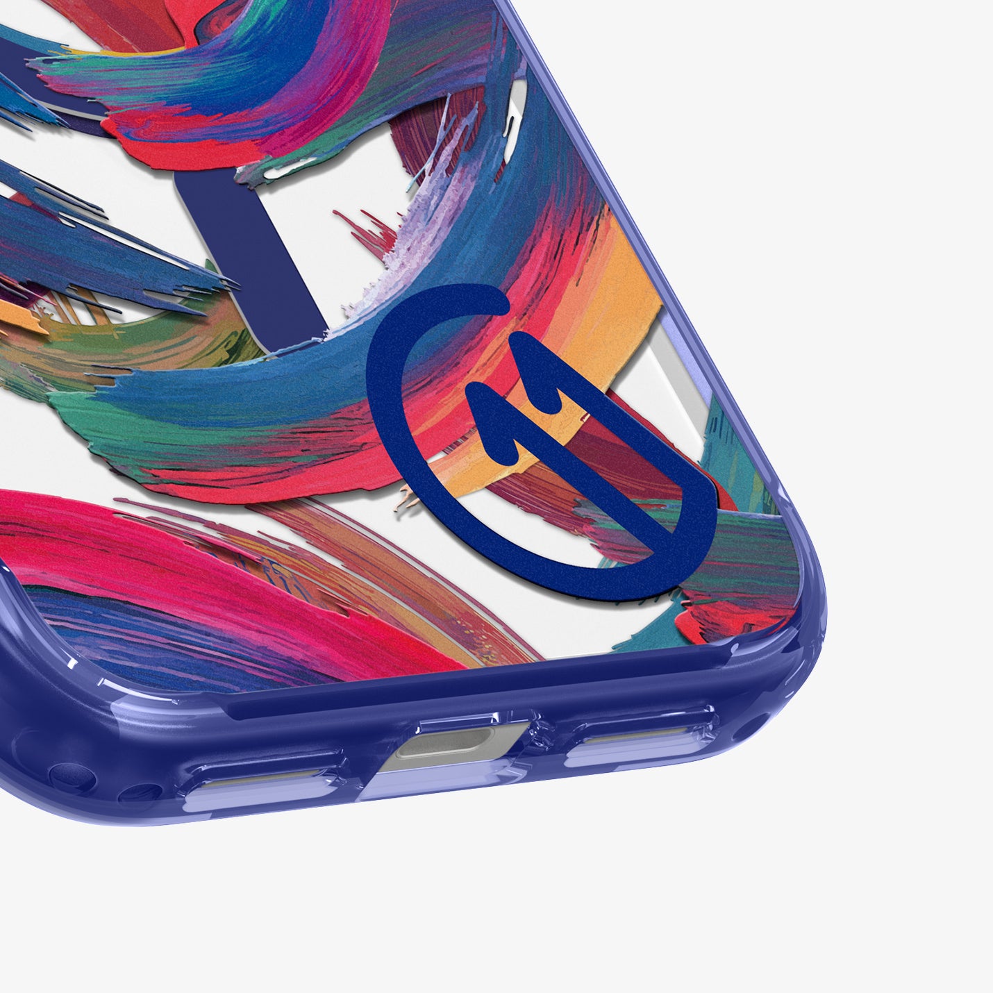 ACS11392 - iPhone 17 Series C11 Palette case showing close up of bottom port and edge protection