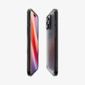 ACS08514 - iPhone 16 Pro Case Ultra Hybrid T (MagFit) in Frost Black showing the partial front, partial back and sides