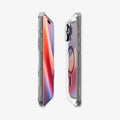 ACS08513 - iPhone 16 Pro Case Ultra Hybrid T (MagFit) in Graphite showing the partial front, partial back and sides