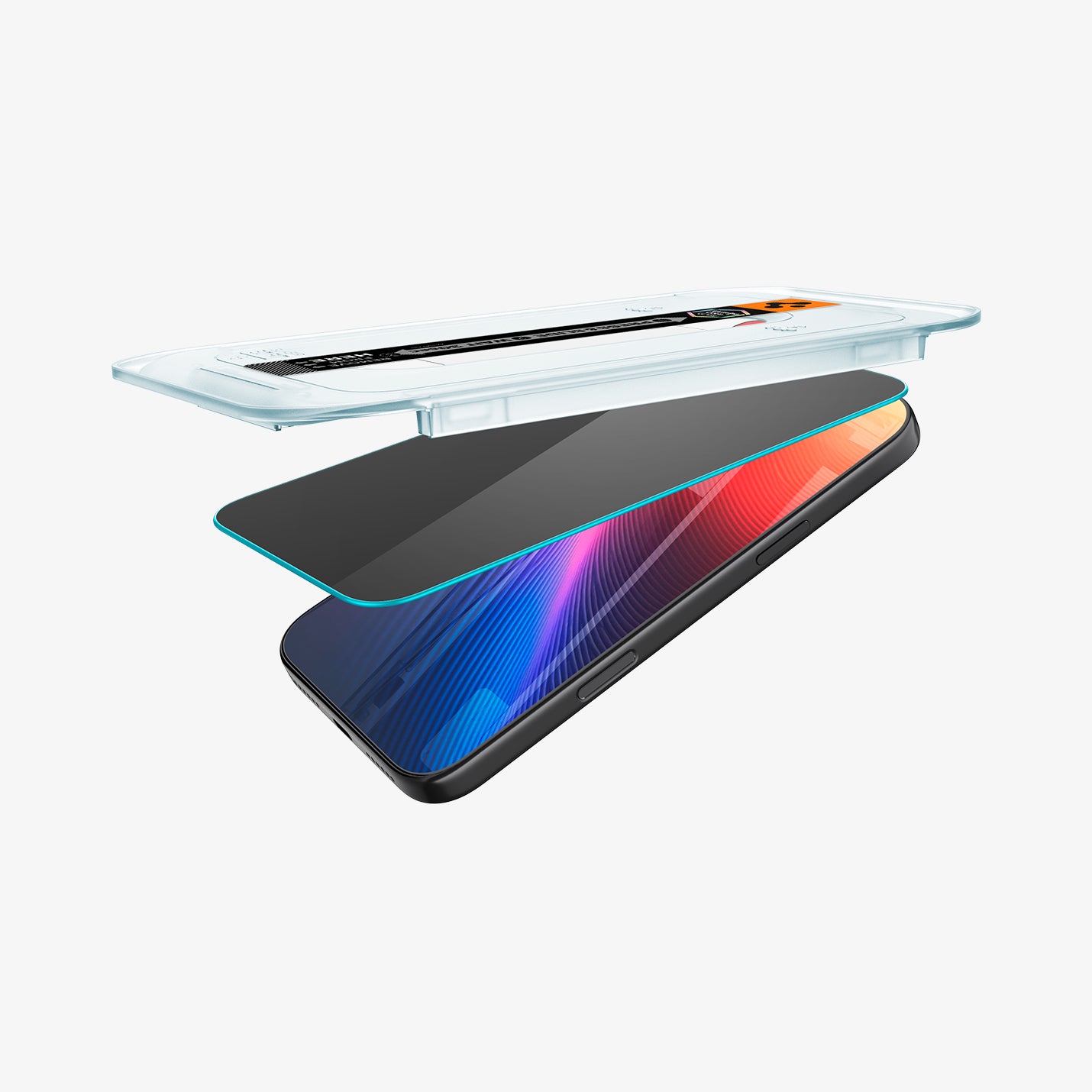 Spigen Glas.tR EZ Fit Screen Protector 2 Pack - Thumbnail 3