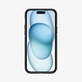 ACS06480 - iPhone 15 Case Core Armor (MagFit) in Matte Black showing the front