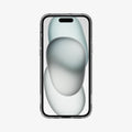 ACS06666 - iPhone 15 Plus Case Ultra Hybrid S (MagFit) in black showing the front
