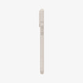 ACS07217 - iPhone 15 Pro Case Liquid Air in Natural Titanium showing the side with side buttons