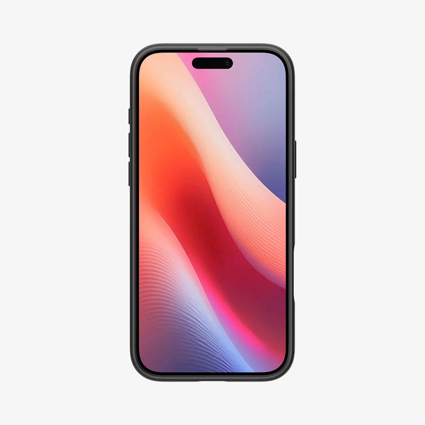 ACS08379 - iPhone 16 Pro Case Ultra Hybrid S (MagFit) in Frost Black showing the front