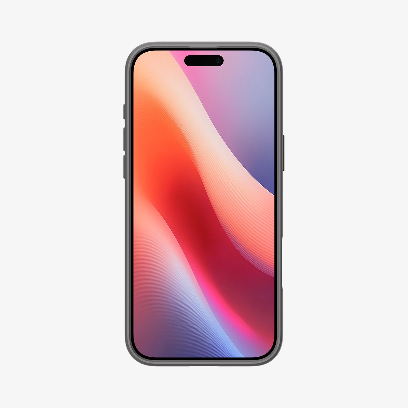 ACS08380 - iPhone 16 Pro Case Ultra Hybrid S (MagFit) in Frost Gray showing the front