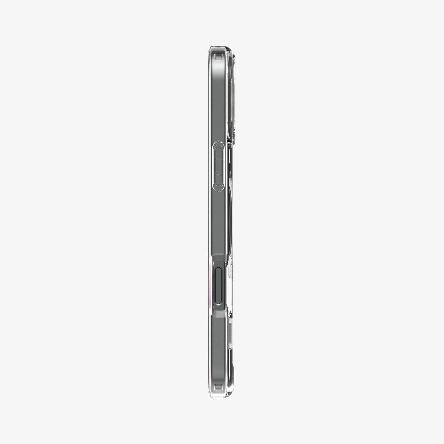 ACS08143 - iPhone 16 Pro Case Ultra Hybrid S (MagFit) in Graphite showing the side
