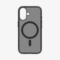 ACS09074 - iPhone 16 Case Ultra Hybrid T (MagFit + Camera Control) in Frost Black showing the inner