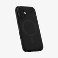 ACS09074 - iPhone 16 Case Ultra Hybrid T (MagFit + Camera Control) in Frost Black showing the back, partial side and bottom