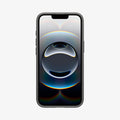 ACS09532 - iPhone 16e Case Liquid Air in Marble Gray showing the front