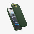 ACS09157 - iPhone 16e Case Nano Pop (MagFit) in Avo Green showing the back, partial front, partial sides and bottom