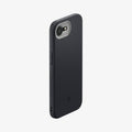 ACS09155 - iPhone 16e Case Nano Pop (MagFit) in Black Sesame showing the back, partial top and side