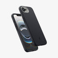 ACS09155 - iPhone 17e Case Nano Pop (MagFit) in Black Sesame showing the back, partial front, partial sides and bottom