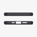 ACS09155 - iPhone 17e Case Nano Pop (MagFit) in Black Sesame showing the top and bottom