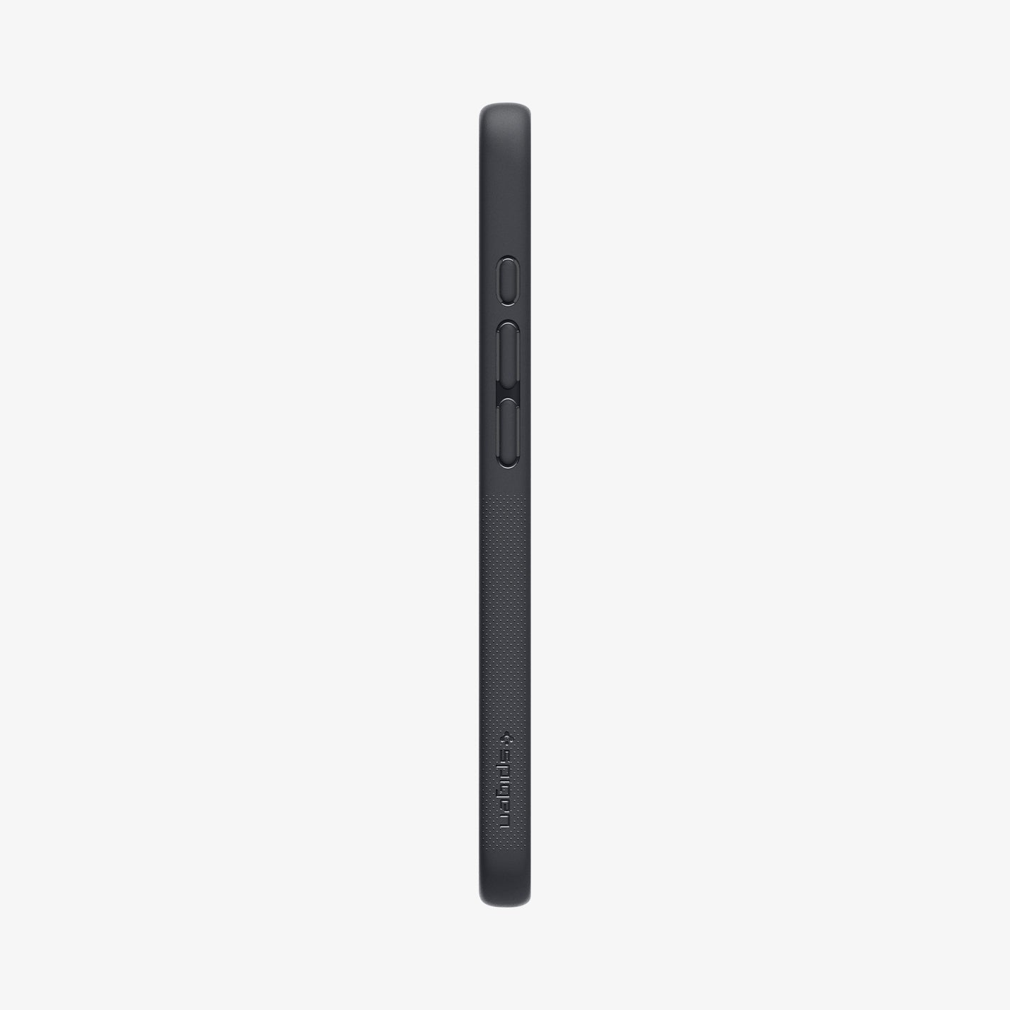 ACS09155 - iPhone 17e Case Nano Pop (MagFit) in Black Sesame showing the side
