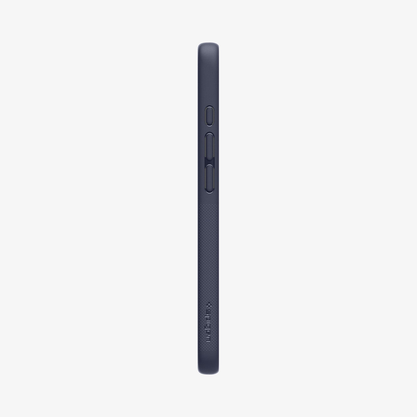 ACS09154 - iPhone 17e Case Nano Pop (MagFit) in Blueberry Navy showing the side