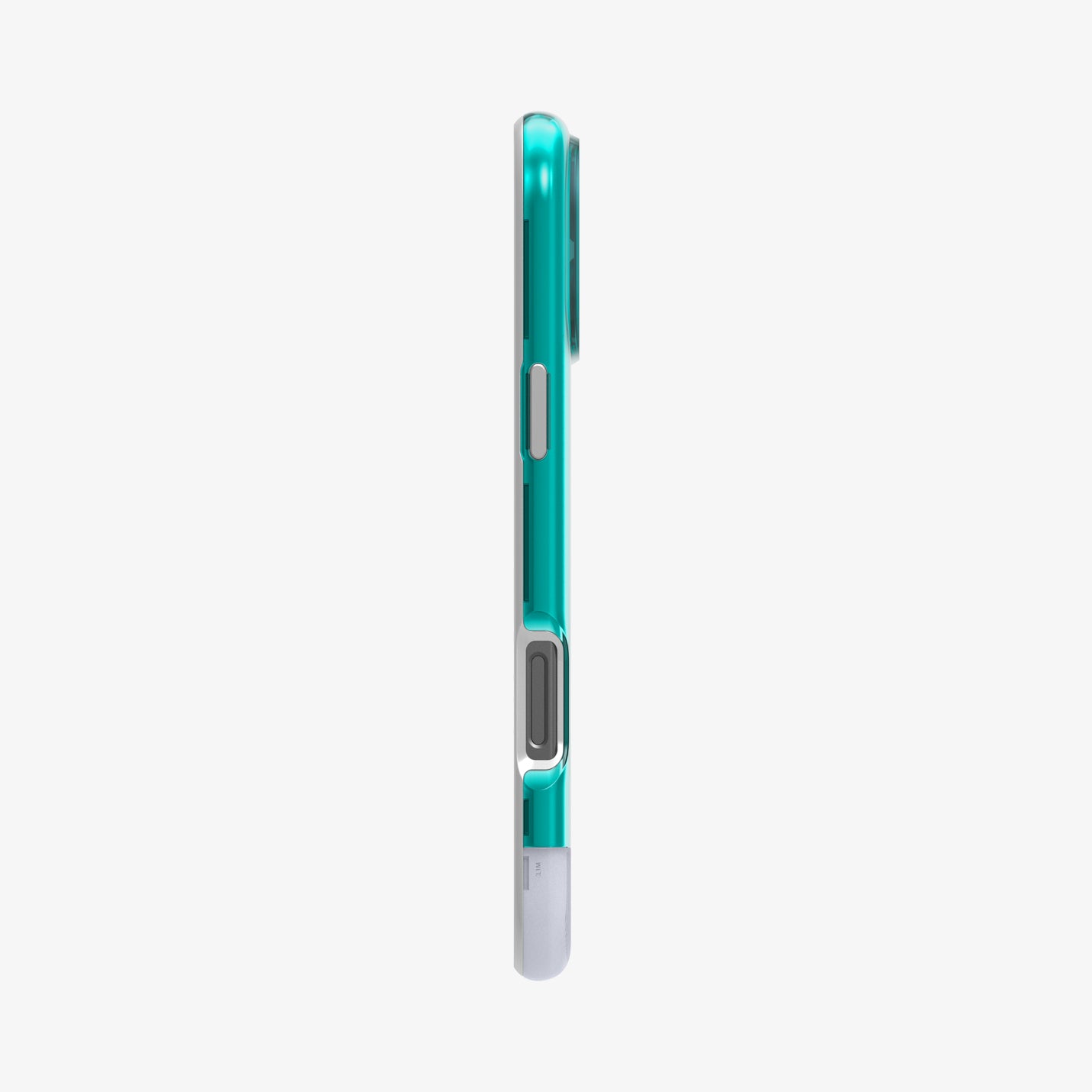 ACS08153 - iPhone 16 Pro Case Classic C1 (MagFit) in Bondi Blue showing the side