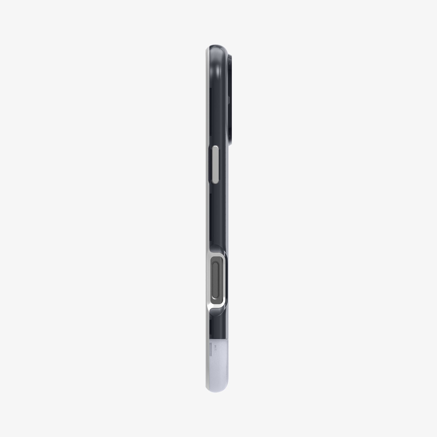 ACS08152 - iPhone 16 Pro Case Classic C1 (MagFit) in Graphite showing the side