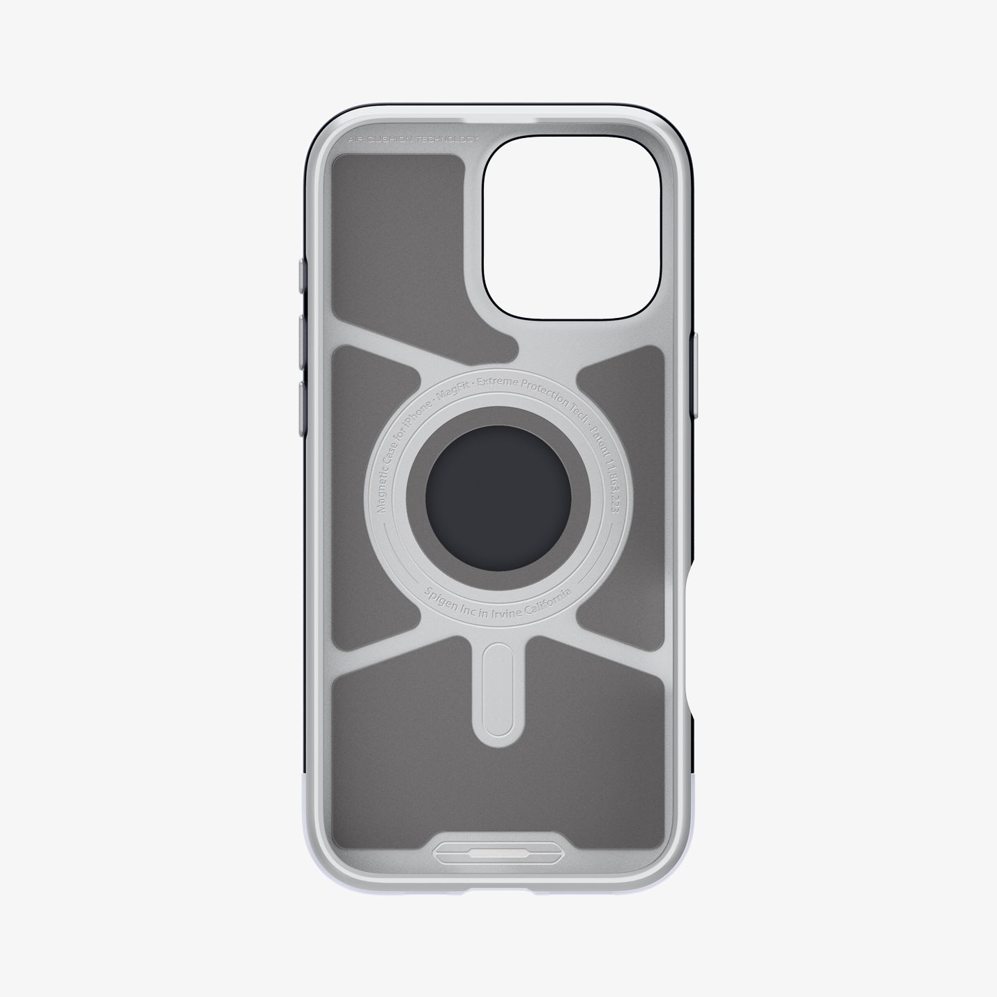 ACS08152 - iPhone 16 Pro Case Classic C1 (MagFit) in Graphite showing the inner case