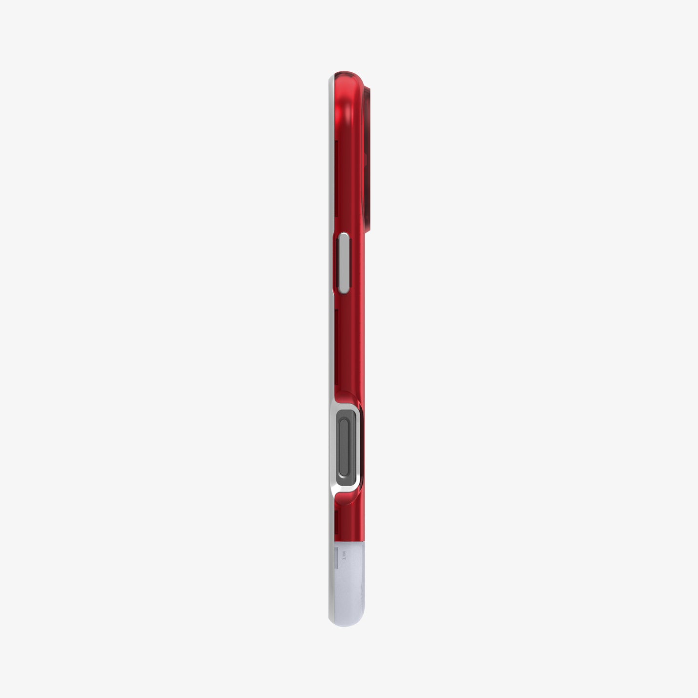 ACS08154 - iPhone 16 Pro Case Classic C1 (MagFit) in Ruby showing the side