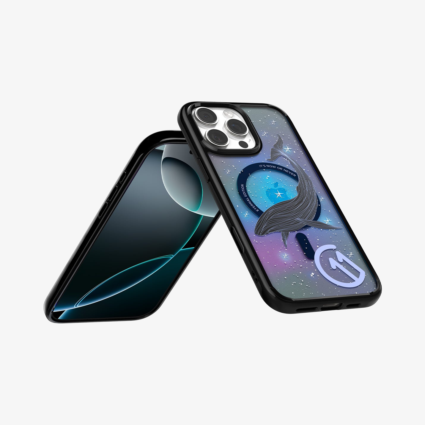ACS09302 - iPhone 16 Pro Case c11 Series Eternal Edition (MagFit) in Eternal showing the back, front and sides