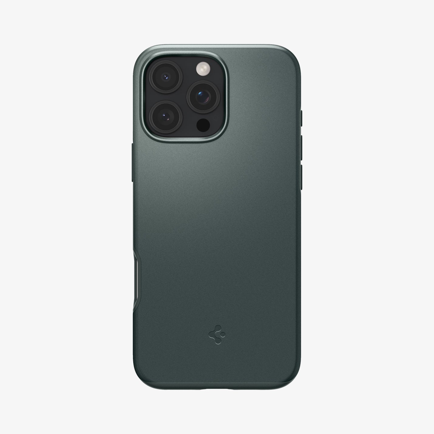 ACS07981 - iPhone 16 Pro Max Case Thin Fit (MagFit) in Abyss Green showing the back