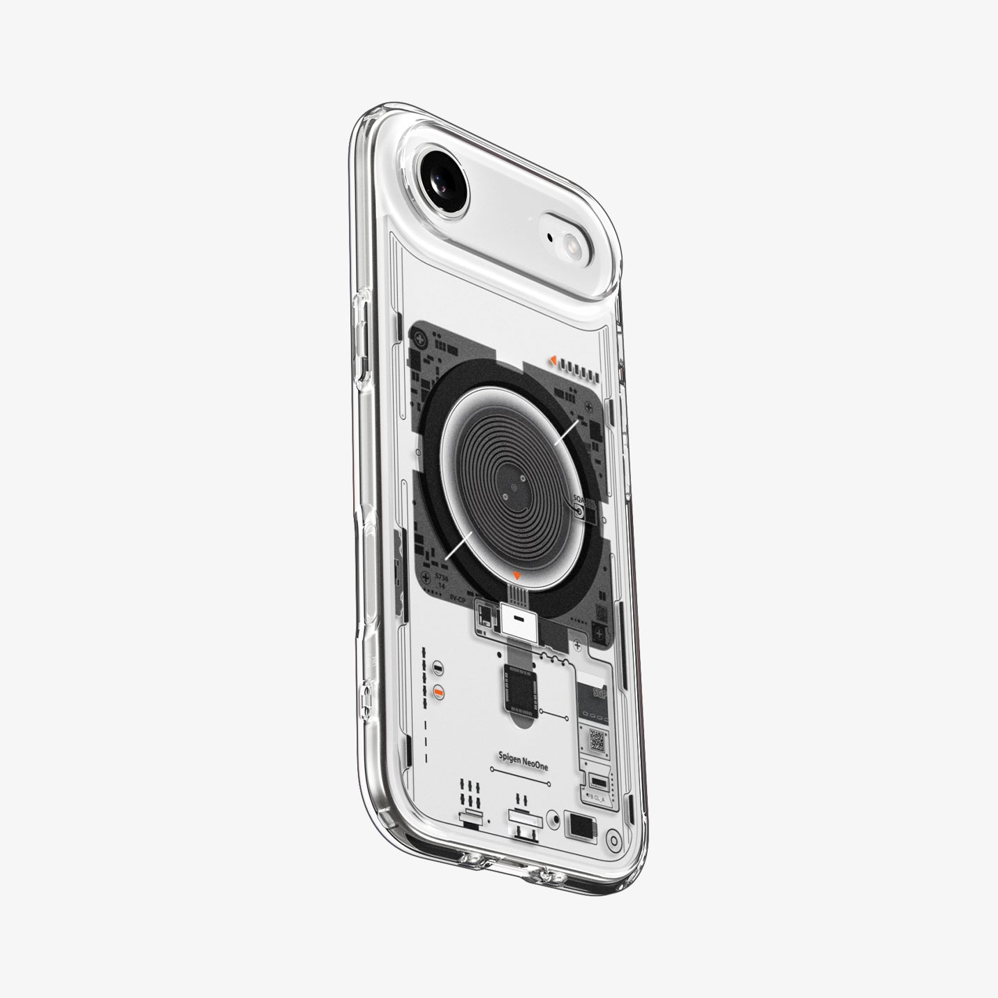 ACS10059 - iPhone 17 Air Ultra Hybrid Neo One (MagFit) showing back with camera and front