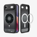 ACS10061 - iPhone 17 Air Ultra Hybrid Classic (MagFit) in Classic Black showing the back, partial inner, partial front and sides