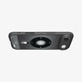 ACS10061 - iPhone 17 Air Ultra Hybrid Classic (MagFit) in Classic Black showing layer and magfit magnet above the case