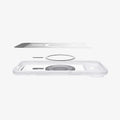 ACS10060 - iPhone 17 Air Ultra Hybrid Classic (MagFit) in Classic Silver showing the multiple layers of case
