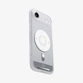 ACS10060 - iPhone 17 Air Ultra Hybrid Classic (MagFit) in Classic Silver showing the side, back and top