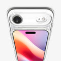 ACS10056 - iPhone 17 Air Ultra Hybrid Zero One (MagFit) in Zero One White showing back with camera and front