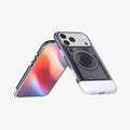 ACS09907 - iPhone 17 Pro Max Case Classic C1 (MagFit) in graphite showing the back, front and sides