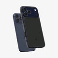 ACS10047 - iPhone 17 Pro Max Ultra Hybrid T (MagFit) in Matte Black showing the inner layer hovering from the case
