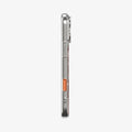 ACS10468 - iPhone 17 Pro Max Ultra Hybrid T (MagFit) in Glossy Orange showing the side