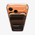 ACS10468CA - iPhone 18 Pro Max / iPhone 17 Pro Max Ultra Hybrid T (Mag Fit) in Glossy Orange showing front and back camera