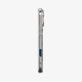 ACS10467 - iPhone 17 Pro Max Ultra Hybrid T (MagFit) in Matte Blue showing the side