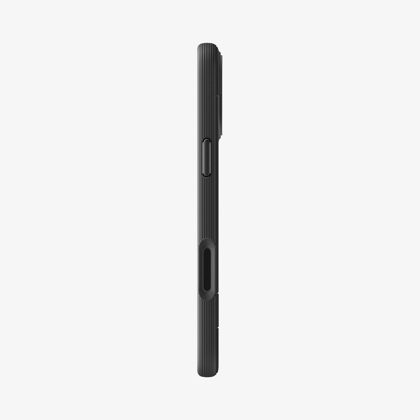 ACS09964 - iPhone 17 Pro Series Case Parallax S (MagFit) in black showing the side