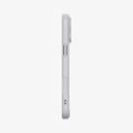 ACS10075 - iPhone 17 Pro Case Ultra Hybrid Classic (MagFit) in Classic Silver showing the side